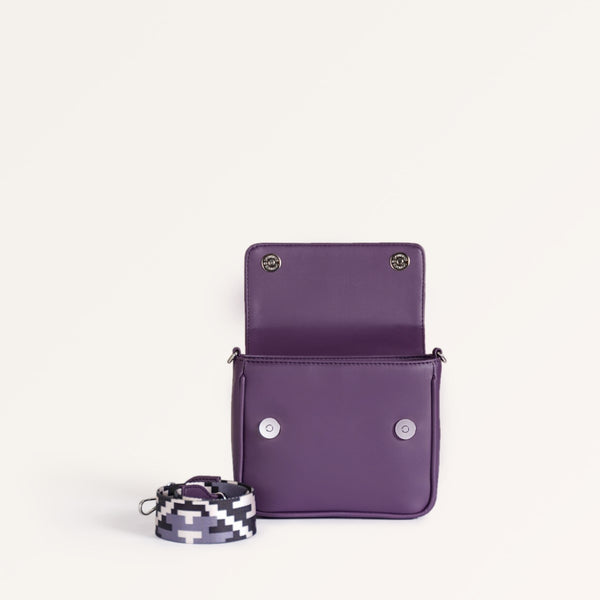 Brio Purple Mini Shoulder Bag