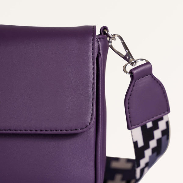 Brio Purple Mini Shoulder Bag