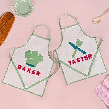Baker And Taster Apron Set