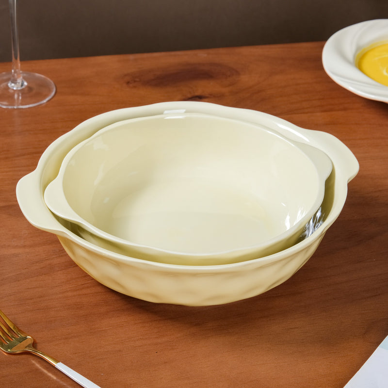 Set Of 2 Baking Dishes With Handle