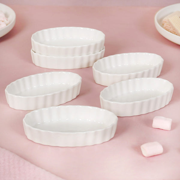 Oval Dish Set of 6