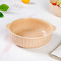 Modern Ribbed Casserole Dishes Set Of 2 800ml