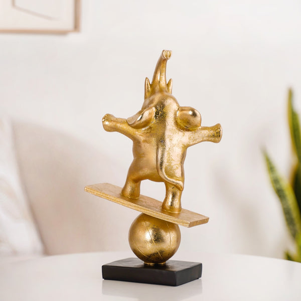 Seesaw Elephant Desk Ornament