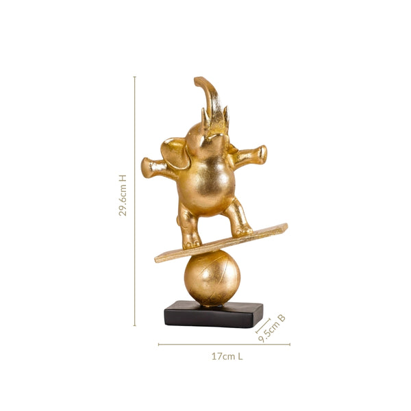 Seesaw Elephant Desk Ornament
