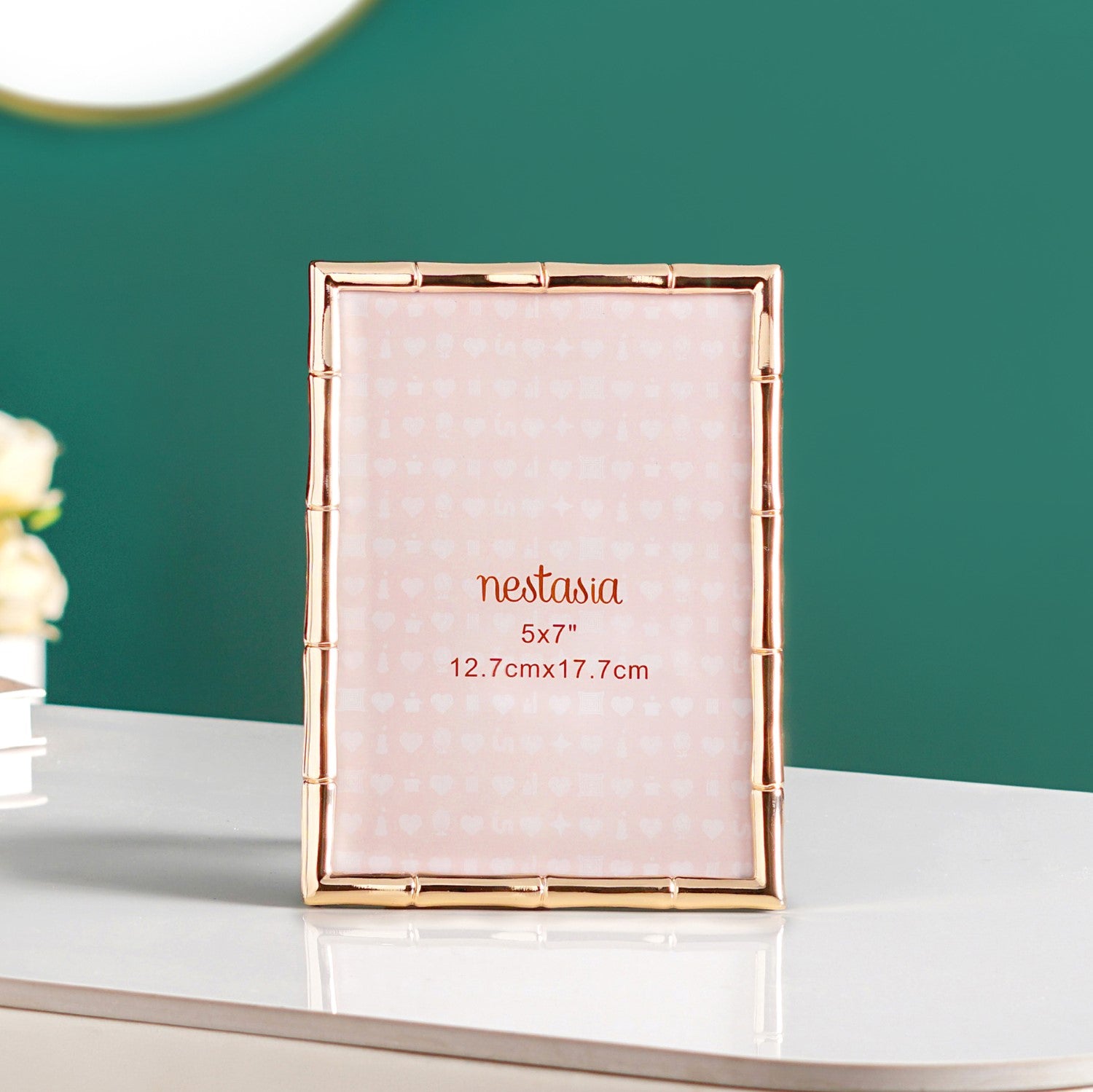 Eco Edge Medium Photo Frame Gold 13x18cm