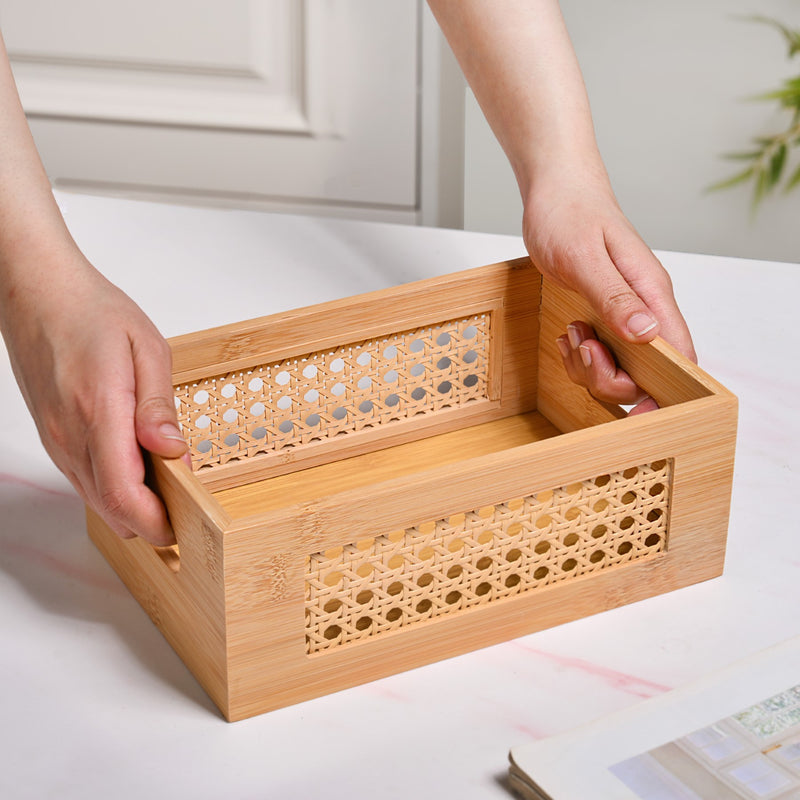 Bamboo Decorative Storage Box