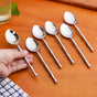 Bamboo Stem Stainless Steel Spoon Set Of 6