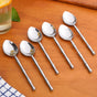 Bamboo Stem Stainless Steel Spoon Set Of 6