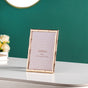 Bamboo Cut Photo Frame Small Gold 4x6"