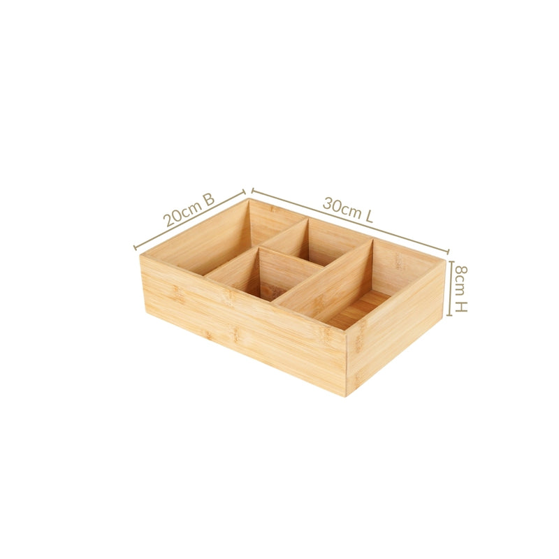 Bamboo Drawer Organiser