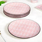 Baroque Pink 16 Piece Ceramic Dinner Set For 4