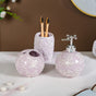 Lavender Butterfly Bath Accessories Set Of 3