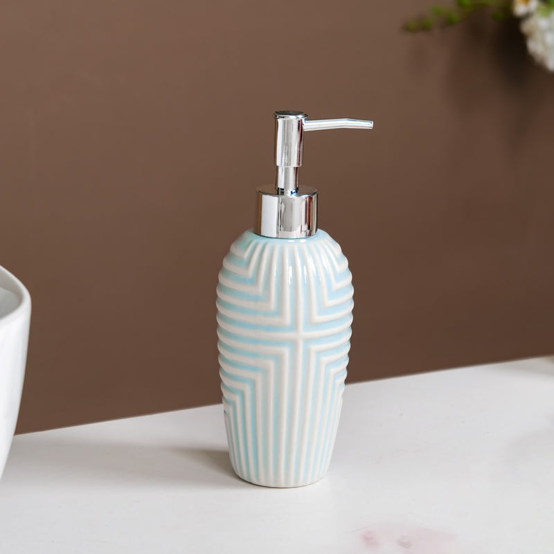 Serene Blue Bath Set Of 3