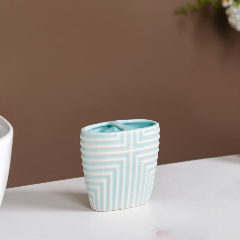 Serene Blue Bath Set Of 3