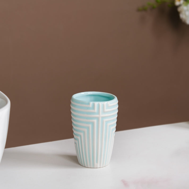 Serene Blue Bath Set Of 3