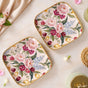 Vintage Blooms Serving Platter Set Of 2 In Gift Box
