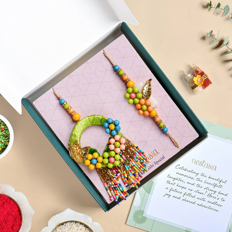 Bead And Bloom Rakhi Lumba Set