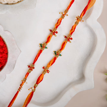 Beaded Bond Rakhi Gift Set