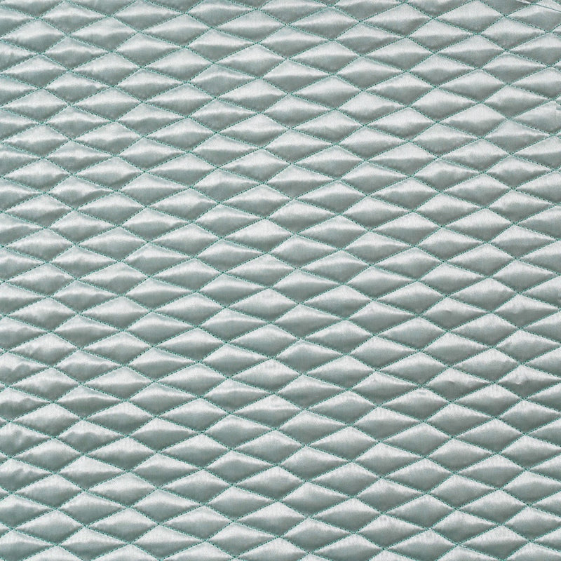 Classic Satin King Size Bed Cover And Pillow Case Set Of 3 Aqua Blue