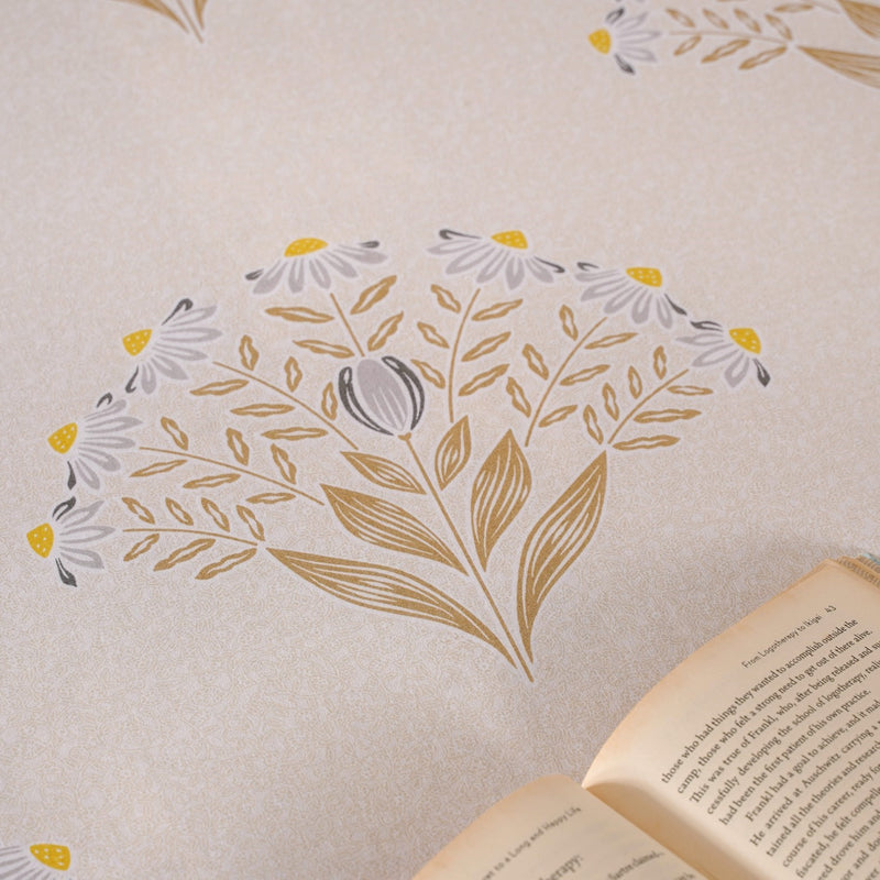 Daisy Bloom Cotton Bedsheet And Pillowcase Set