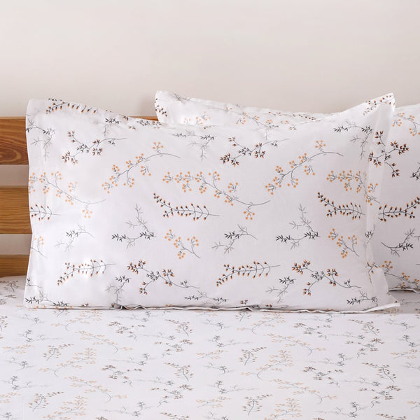 Wild Marigold 180 TC Pure Cotton Bedding Set Ultra Soft King Size 275x275 cm