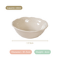 Era Beige Vintage Ceramic Snack Bowl Set Of 4 150ml - Ceramic bowls set, serving bowls, icecream bowls, snack bowls, snack bowls set