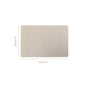 Beige Chenille Pattern Tablemat Set Of 6
