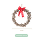 Decorative Silver Bells Wreath- Decorative Silver Wreath, Wreath with Bells, Silver Holiday Wreath, Festive Wreath Decor