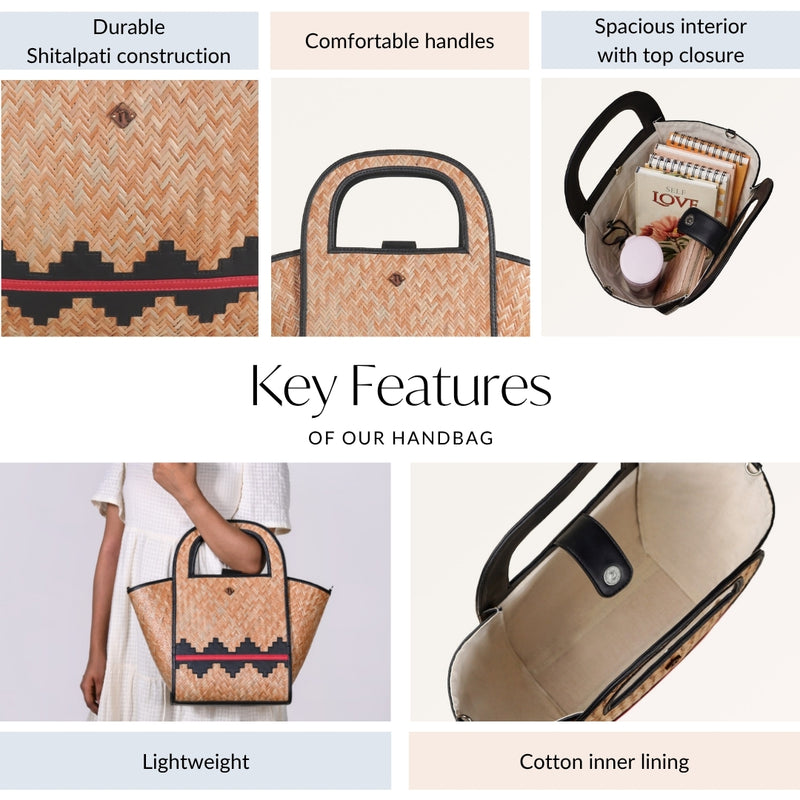 Bengal Weave Shitalpati Tote Bag