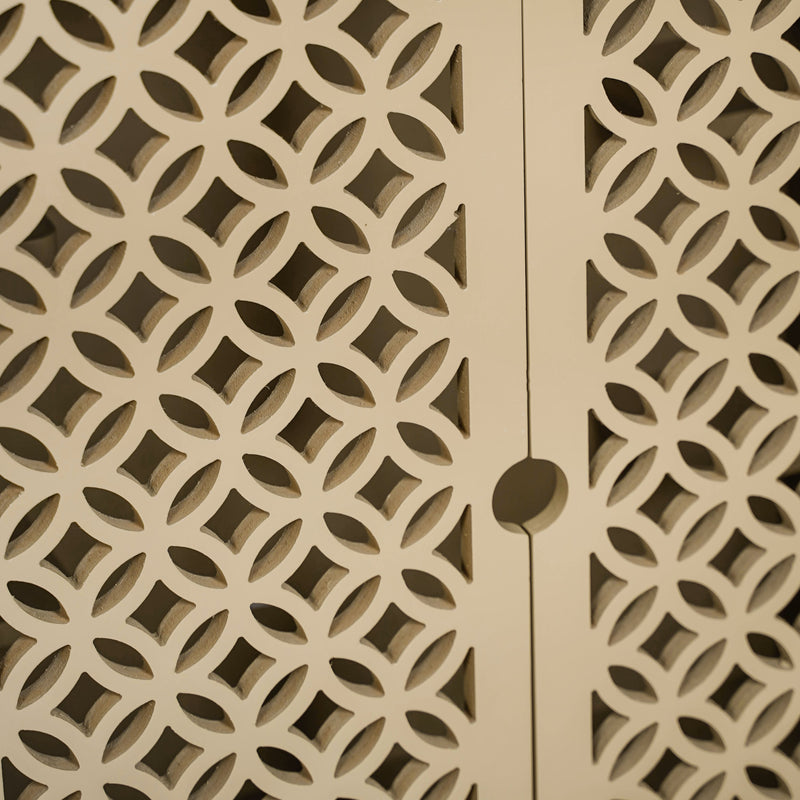 Bhakti Puja Mandir With Jali Design 53x27x63cm