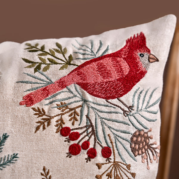 Birds In A Garden Decorative Couch Cushion Cover 40x40cm