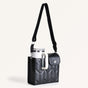 Black Crossbody Bag For Bottles And Travel Mugs