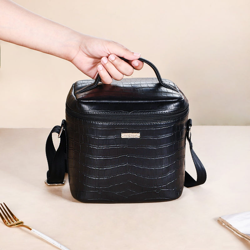 Black Gator Insulated Lunch Bag