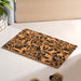 Black Magnolias Printed Coir Floor Mat