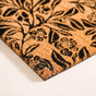 Black Magnolias Printed Coir Floor Mat