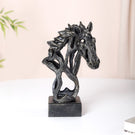 Black Horse Decorative Showpiece