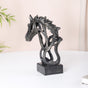 Black Horse Decorative Showpiece- Metal showpiece, animal figurine, horse showpiece, decor object, modern showpiece