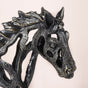 Black Horse Decorative Showpiece- Metal showpiece, animal figurine, horse showpiece, decor object, modern showpiece