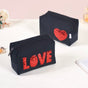 Love Makeup Pouch Set Of 2