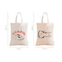 Blend And Contour Canvas Tote Bag For Women Set Of 2