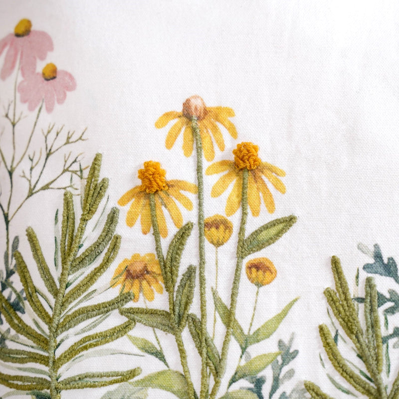 Blooming Charade Cotton Cushion Cover Set Of 2 40x40cm