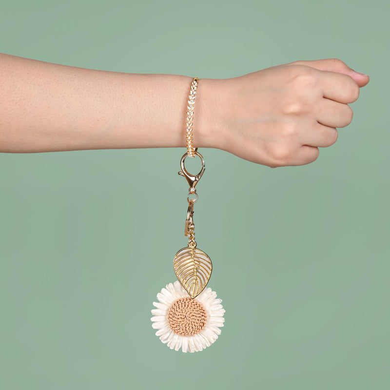 Blooming Daisy Keychain Charm Lumba Gift Set