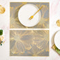 Blooming Flower Rectangle Table Mat Set Of 6