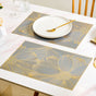 Blooming Flower Rectangle Table Mat Set Of 6