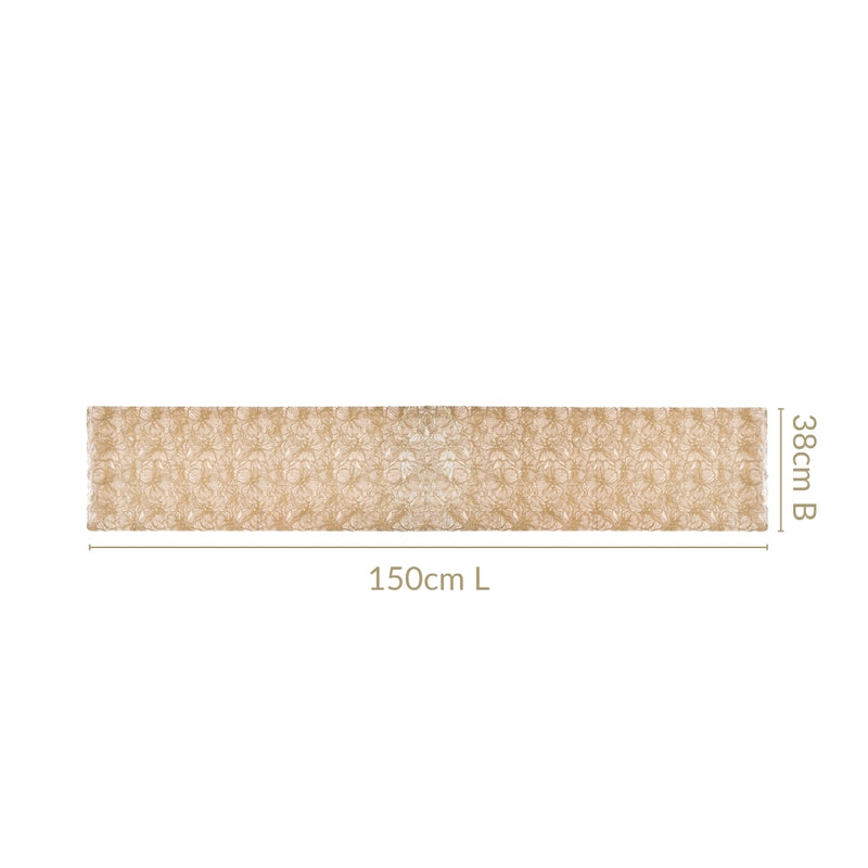 Blooming Gleam Embossed Runner