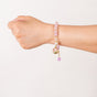 Blooming Pink Bracelet Rakhi Gift Set
