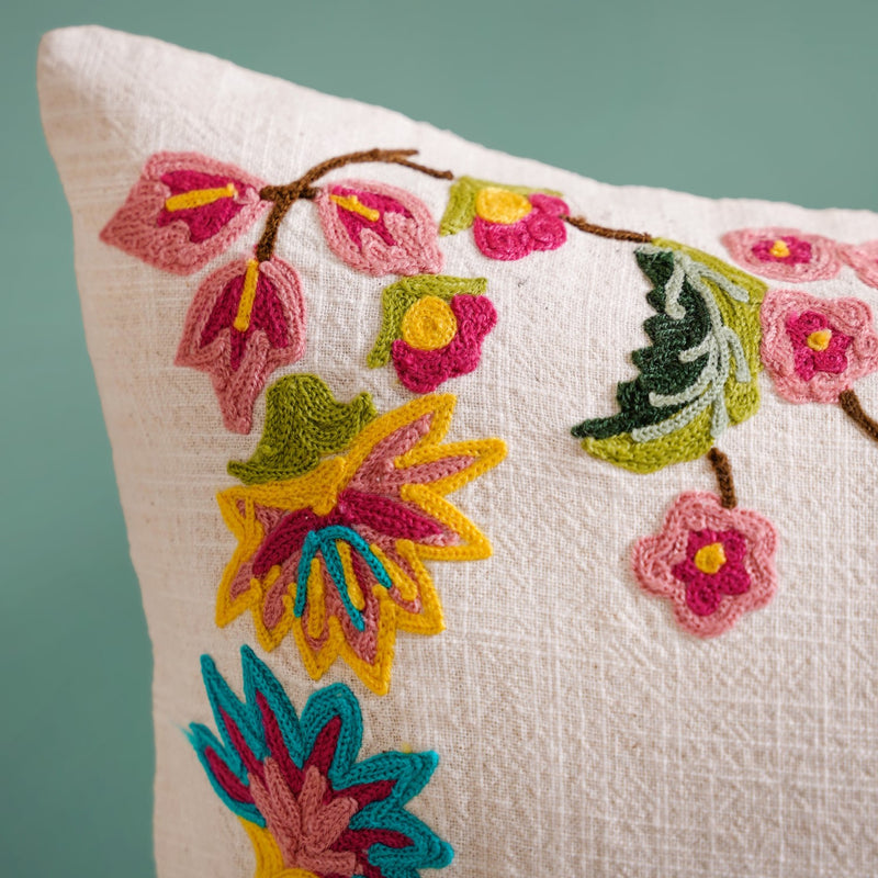 Bloomscape Cotton Canvas Cushion Cover