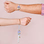 Blue Bloom Bond Rakhi Lumba Gift Set