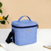 Blue Gingham Insulated Lunch Bag