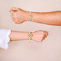 Blue Kundan Style Rakhi Lumba Gift Set